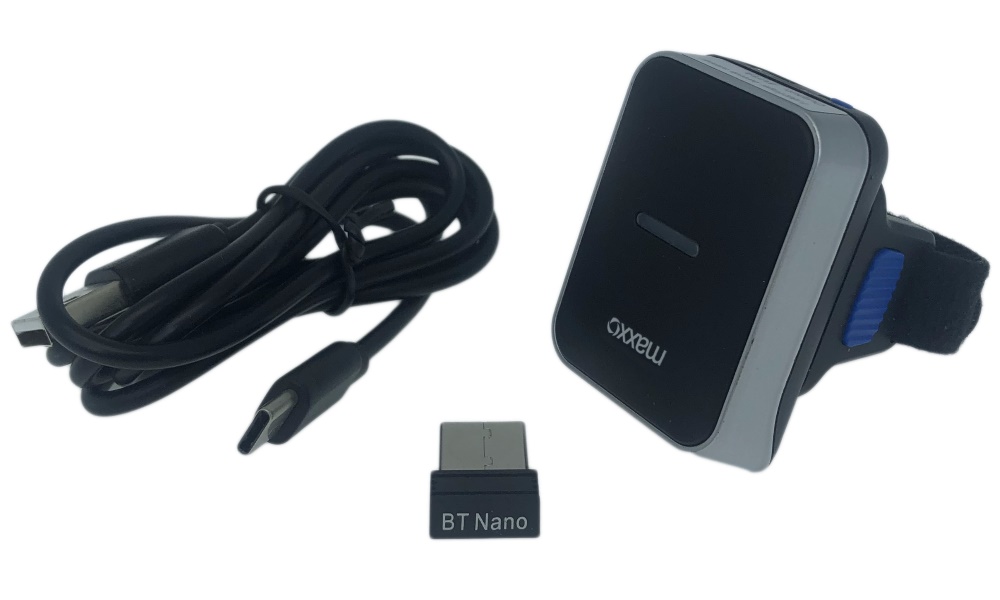 Maxxo čtečka Handsfree Scanner HF01/ 1D/ 2D/ QR/ BT/ paměť 100.000 kodů